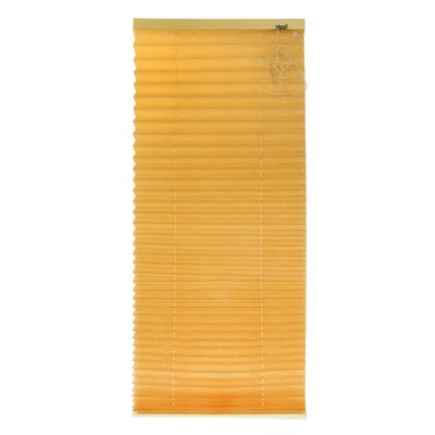 Штора плиссе, размер 50х160, цвет песок