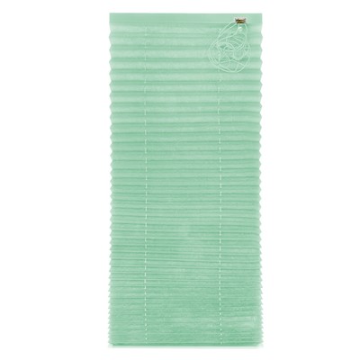 Штора плиссе, размер 50х160, цвет светло-зелёный