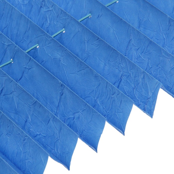 Штора плиссе, размер 50х160, цвет синий - фото 1895103742