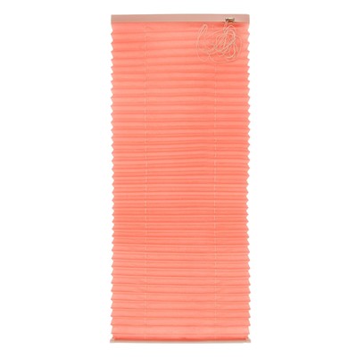 Штора плиссе, размер 60х160, цвет розовый