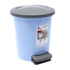 Ведро для мусора с педалью, 6 л, МИКС - Фото 1