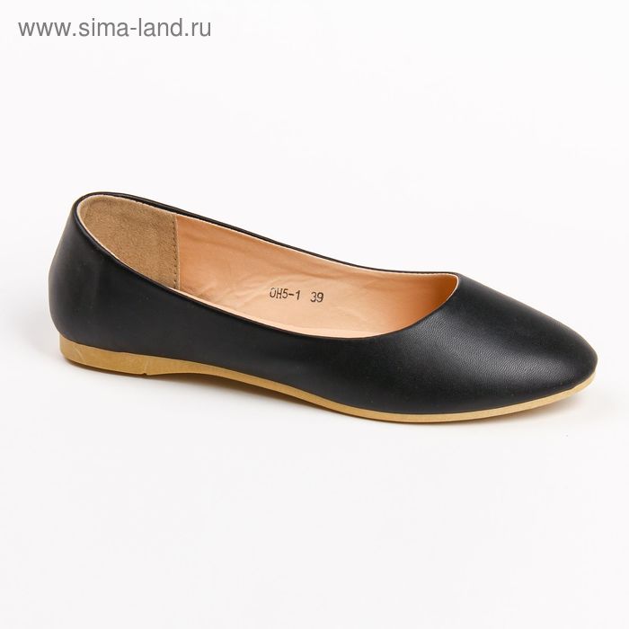 Туфли женские, размер 36, цвет чёрный (арт. OH5-1-36) - Фото 1