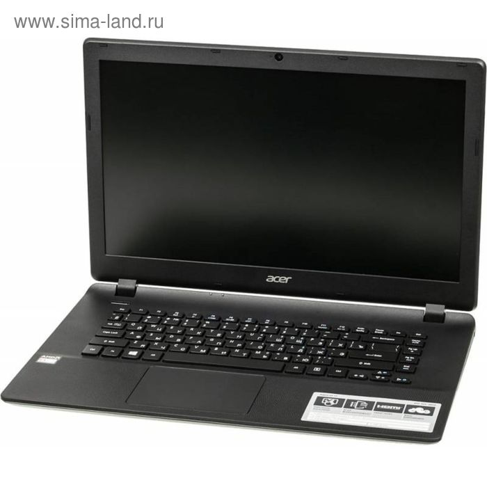 Ноутбук Acer Aspire ES1-521-26GG E1 6010, 2Gb,500Gb,15.6,HD 1366x768,Windows 10 64,черный - Фото 1