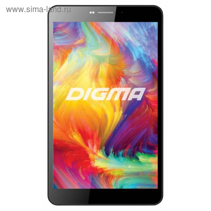 Планшет Digma Plane 7.6 3G MT8392 (2.0) 8C,RAM1Gb,ROM8Gb 7",1920x1200,3G,Android 5.1,черный - Фото 1