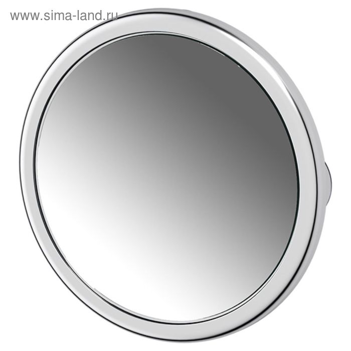 Косметическое зеркало на вакуумных присосках x5, хром, DEFESTO - Фото 1