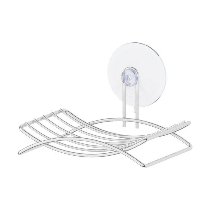 Мыльница-решётка для крепления, хром - Фото 1