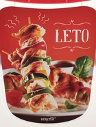 Контейнер для шашлыка c ручкой BEROSSI Leto, 6 л, пластик, прозрачный, крышка красная 2352177