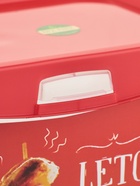 Контейнер для шашлыка c ручкой BEROSSI Leto, 6 л, пластик, прозрачный, крышка красная - Фото 4