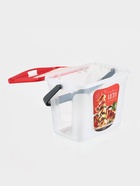 Контейнер для шашлыка c ручкой BEROSSI Leto, 6 л, пластик, прозрачный, крышка красная - Фото 4