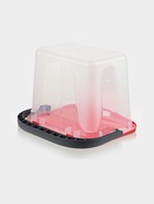 Контейнер для шашлыка c ручкой BEROSSI Leto, 6 л, пластик, прозрачный, крышка красная - Фото 6