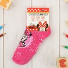 Носки детские корот "Минни Маус", 18-20 см, 7-9 лет, 80% хл.,17% п/э, 3% эл. - Фото 2