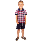 Футболка-поло для мальчика "Яхтинг", рост 104 см (54), цвет красный ПДК295804н - Фото 1