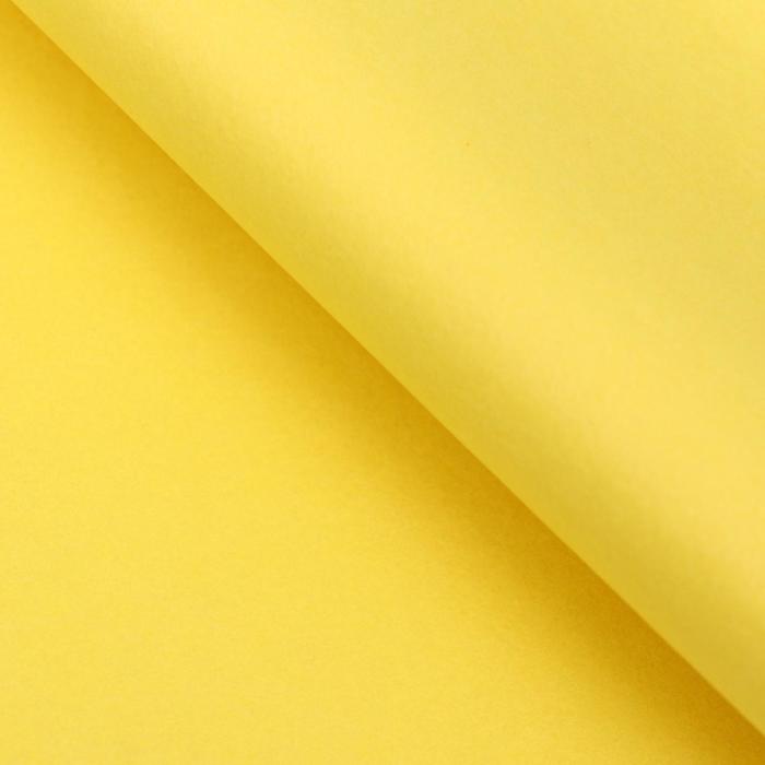 Бумага тишью, 50 х 66 см, жёлтый