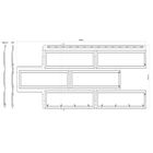 Фасадная панель "Камень Венецианский", песчаный 1,25*0,45м - Фото 2