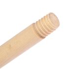 Черенок для щётки, 120 см с резьбой, d=2,2 см, в.с. - Фото 2