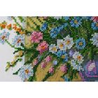 Набор для вышивки бисером на натуральном художественном холсте «Ароматы лета-2» - Фото 3