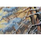 Набор для вышивки бисером на натуральном художественном холсте «Хрустальная зима» - Фото 3