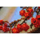 Набор для вышивки бисером на натуральном художественном холсте «Рябиновый багрянец» - Фото 3
