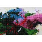 Набор для вышивки бисером на натуральном художественном холсте «Карта мира-3» - Фото 2