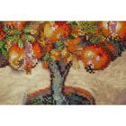 Набор для вышивки бисером на натуральном художественном холсте «Гранатовое дерево» - Фото 4