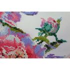 Набор для вышивки бисером на натуральном художественном холсте «Китайские пионы» - Фото 3
