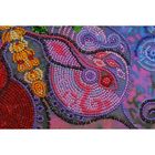 Набор для вышивки бисером на натуральном художественном холсте «Полет бабочки» - Фото 6