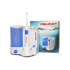 Ирригатор полости рта Aquajet LD-А7, стационарный, 500 мл, 4 режима, 4 насадки, бело-голубой - Фото 4