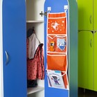 Карманы подвесные для шкафчика в детский сад, цвет оранжевый - Фото 3