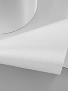 Лента атласная, 100 мм, 100±5 м, белая - Фото 3