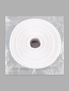 Лента атласная, 100 мм, 100±5 м, белая - Фото 6