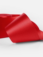 Лента атласная, 50 мм, 100±5 м, красная - Фото 4