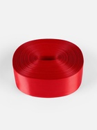 Лента атласная, 50 мм, 100±5 м, красная - Фото 5