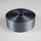 Лента атласная, 50 мм × 100 ± 5 м, цвет серебряный - фото 24374461