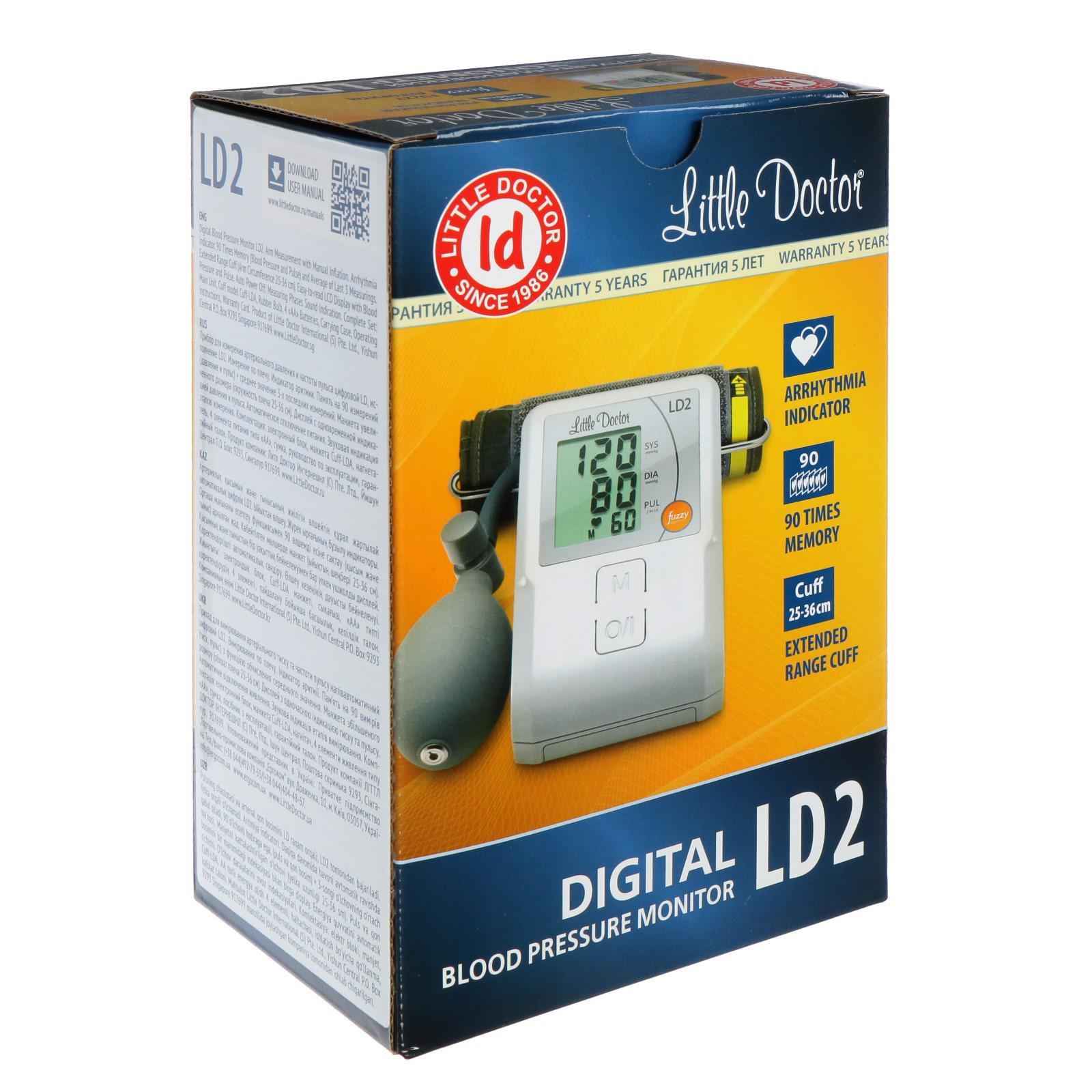 Тонометр манжета 25 36. Тонометр полуавтоматический little Doctor LD-2. Тонометр ld2. Ld2. Little Doctor led.