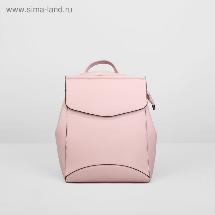 Рюкзак мол L-7149, 23*10*25, отд на молнии, расшир, н/карман, розовый - Фото 1