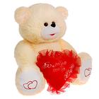 Мягкая игрушка «Медведь с сердцем», 45 см, МИКС - Фото 3