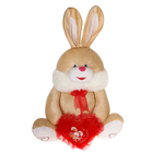 Мягкая игрушка "Заяц с сердцем", цвет МИКС, 60 см - Фото 4