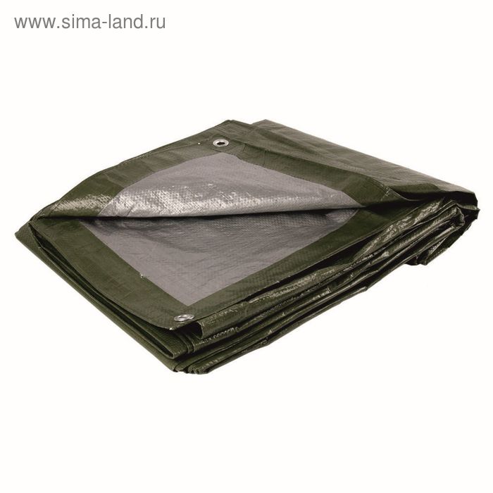 Тент защитный, 5 × 3 м, плотность 90 г/м², хаки - Фото 1