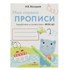 Мои первые прописи. Выпуск 1. Дорожки и линии. ФГОС ДО - Фото 1