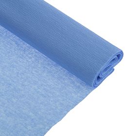 Бумага креповая поделочная гофро Koh-I-Noor 50 x 200 см 9755/25 голубой, в рулоне