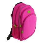 Рюкзак школьный эргономичная спинка Пиксель 4ALL KIDS 39*27*17 см RK61-14N, розовый - Фото 2