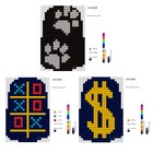 Рюкзак школьный Пиксель 4ALL Case Mini 35*24*12 см RC61-02N, фиолетовый - Фото 2