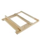 Мольберт настольный, каркасный, складной, 450×330×440 мм, А3 до А2 формата, неокрашенное дерево, Calligrata - Фото 3