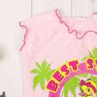 Комплект для девочки (блузка, бриджи), рост 80 см, цвет фуксия/розовый Л607_М - Фото 4