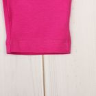 Комплект для девочки (блузка, бриджи), рост 80 см, цвет фуксия/розовый Л607_М - Фото 9