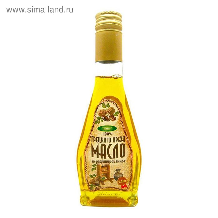 Масло грецкого ореха Ароматы жизни нерафинированное 250мл - Фото 1