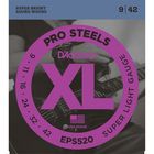Струны для электрогитары D`Addario EPS520 XL PRO STEEL  Super Light 9-42 - фото 297884646