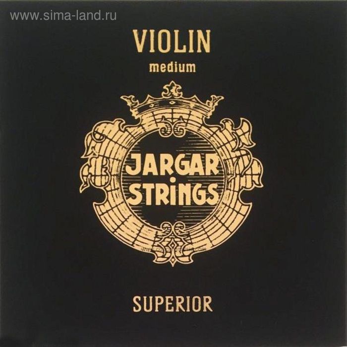 Отдельная струна Jargar Strings Violin-E-Superior  Ми/Е для скрипки, средн. натяжение, съемный шарик - Фото 1