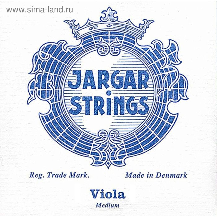 Струны для альта Jargar Strings Viola-Set-Blue Classic  среднее натяжение - Фото 1