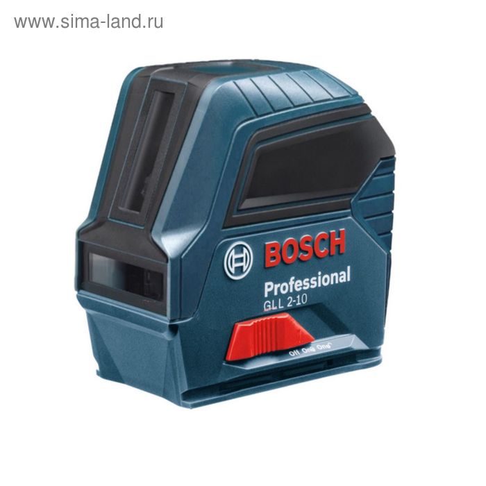 Лазерный нивелир Bosch GLL 2-10, IP54 (0601063L00), точность 3 мм, диапазон до 10 м - Фото 1